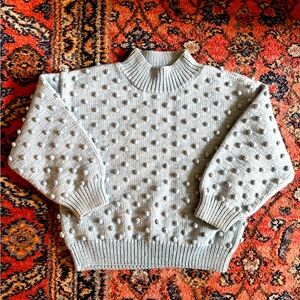 Misha & Puff Wool Popcorn Sweater